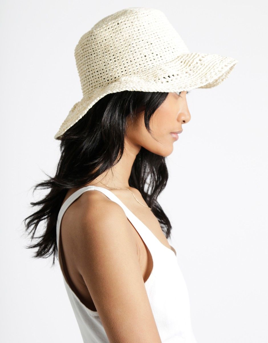 Worn This Way Hat Ivory White