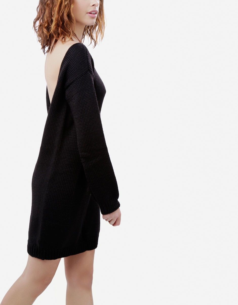 Quarterback Kleid Space Black