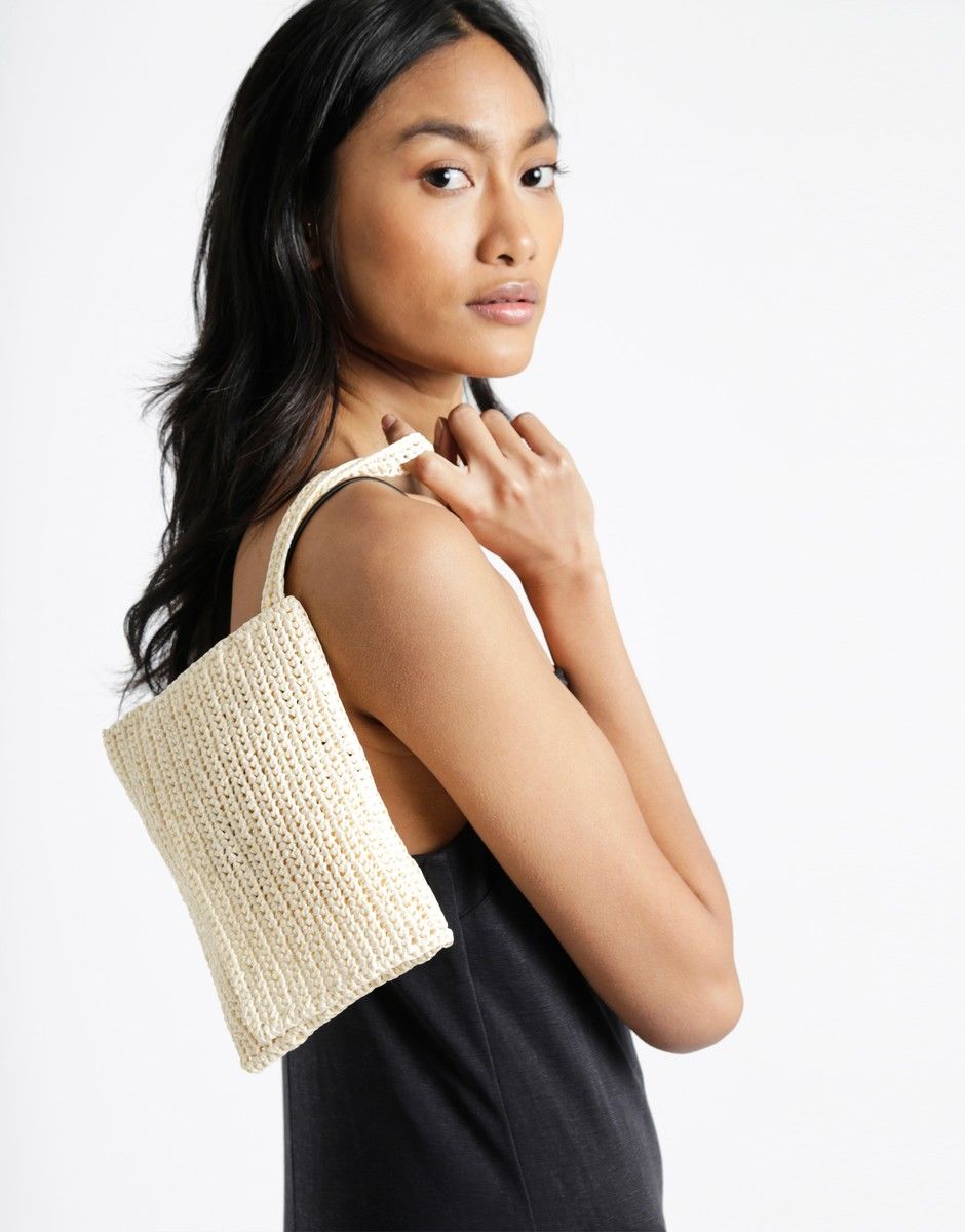 Pochette Money Honey Ivory White