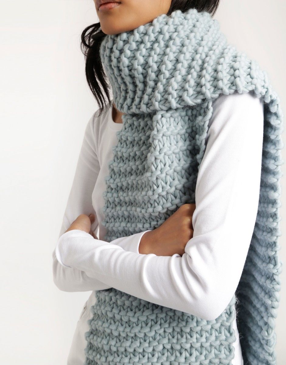 Foxy Roxy Scarf Duck Egg Blue