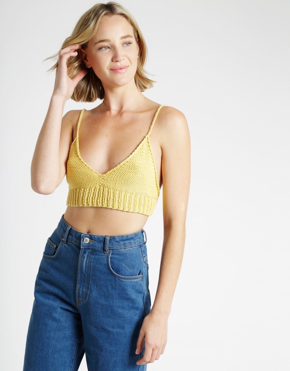 Sweety Gigi Bralette Chalk Yellow