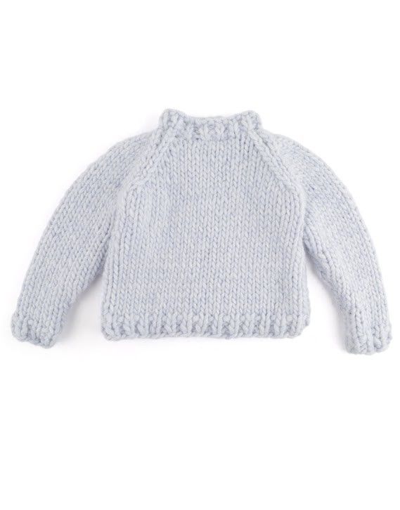 Mini Alexa Pulli Ivory White