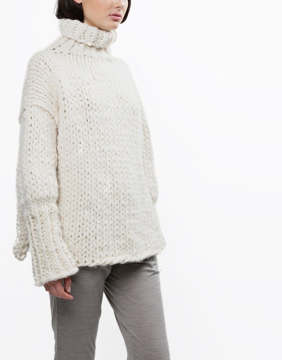 Sonic Pullover Ivory White