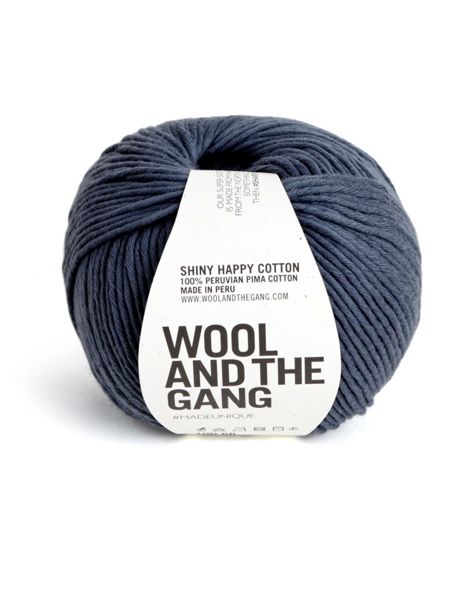 Shiny Happy Cotton Eagle Grey