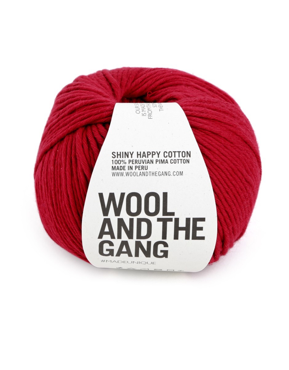 Shiny Happy Cotton True Blood Red