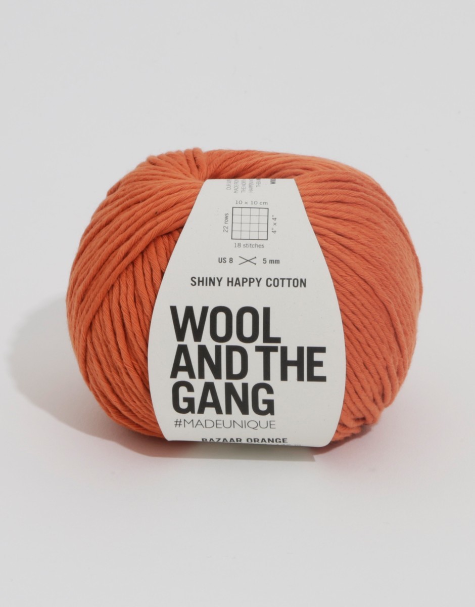 Shiny Happy Cotton Bazaar Orange