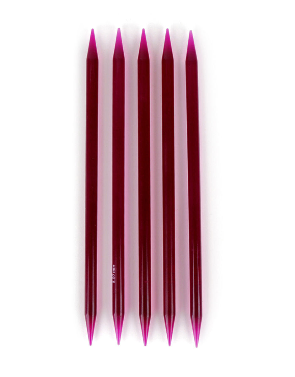 Double Pointed Needles (5) Pack of 5 x 8mm DPN