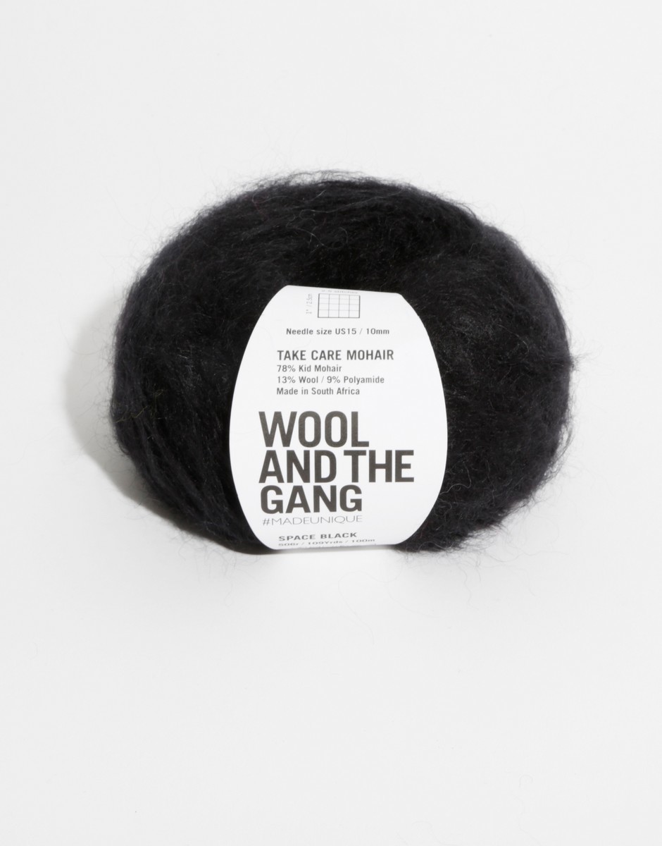 Take Care Mohair Space Black