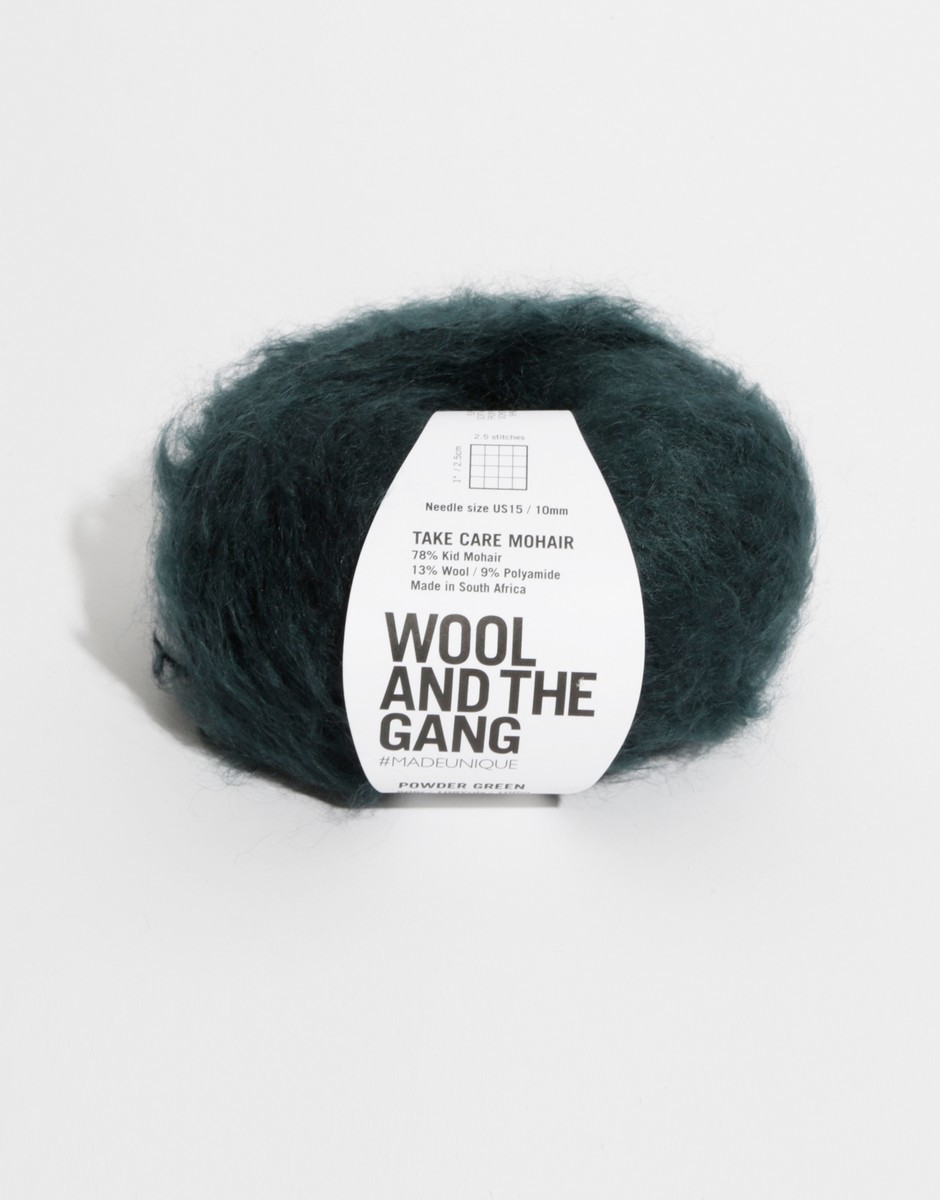 Take Care Mohair Powder Green