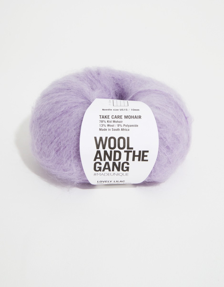 Take Care Mohair Lovely Lilac
