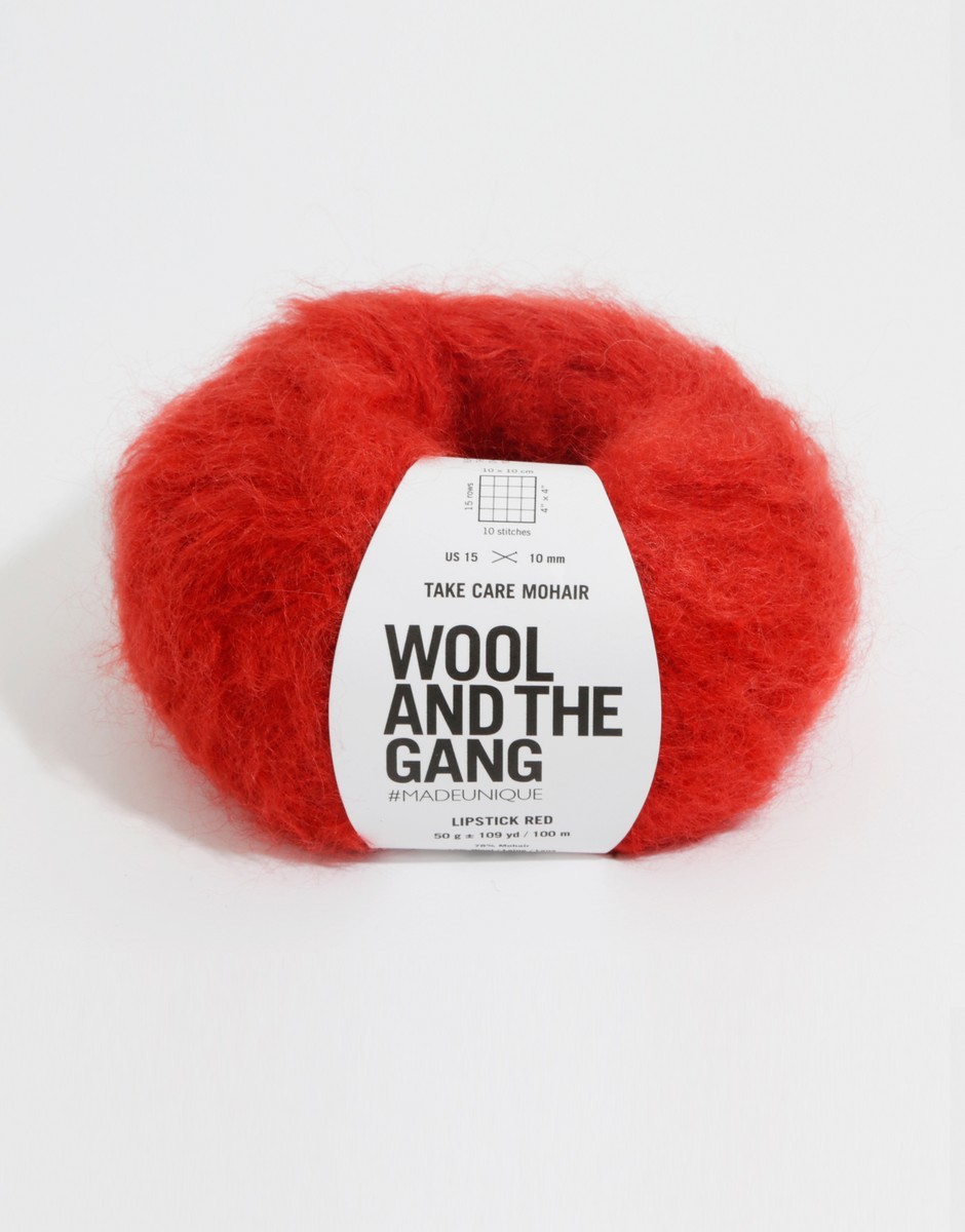 Take Care Mohair Lipstick Red