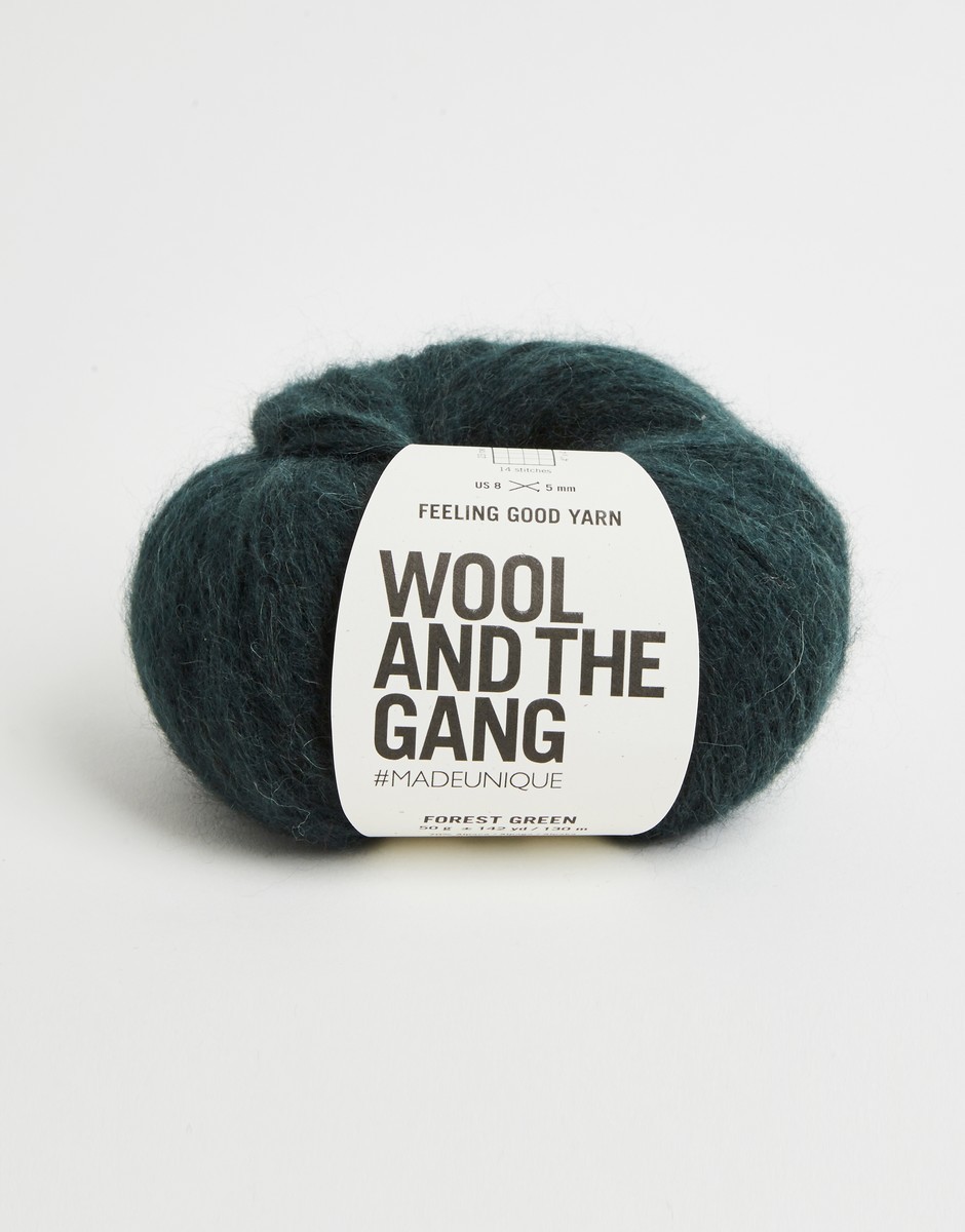 Feeling Good Yarn Forest Green