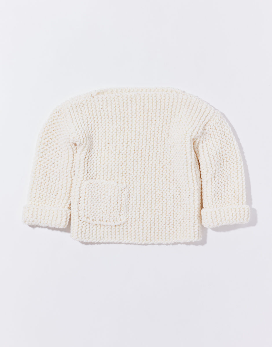 Angel Eye Sweater  Ivory White