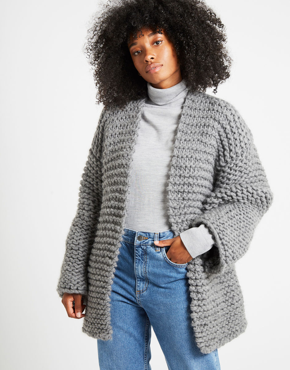 Sweet Love Cardigan Rocky Grey