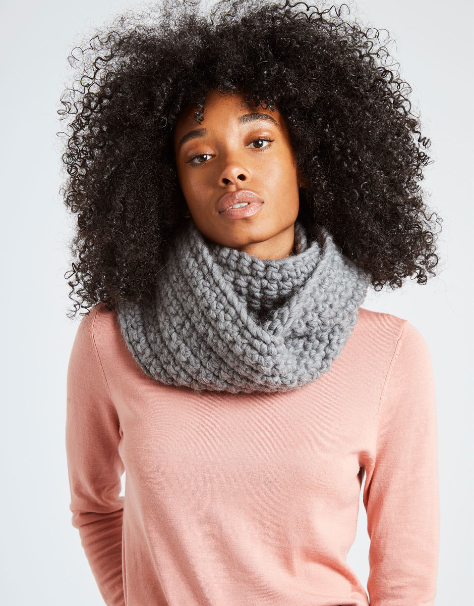 Celebration Snood Tweed Grey