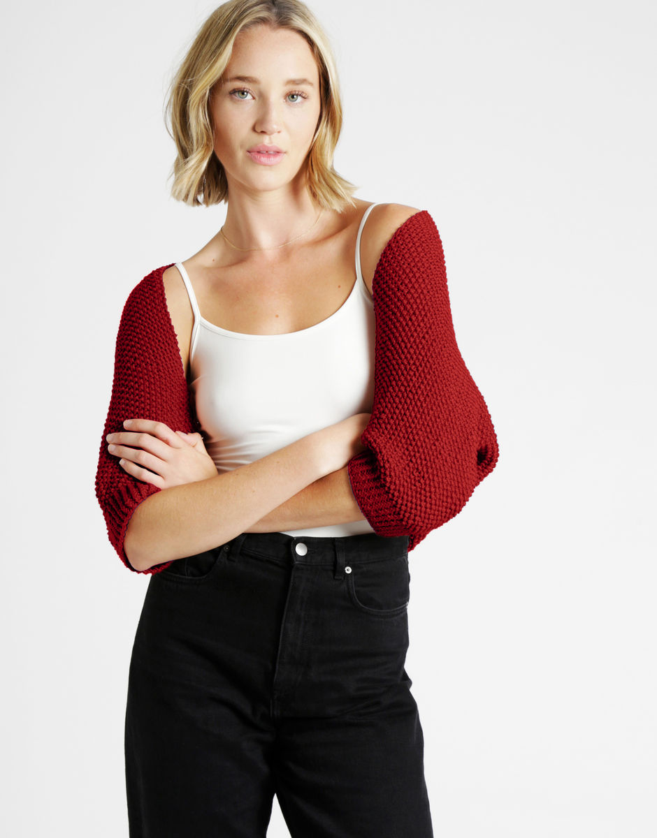 RiRi Shrug True Blood Red