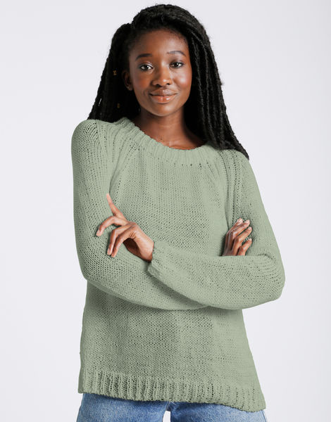 Soul Sweater Eucalyptus Green