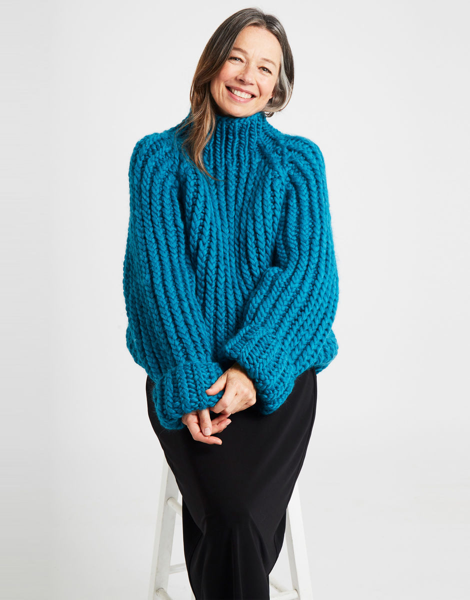Lightning Pullover Sherpa Blue