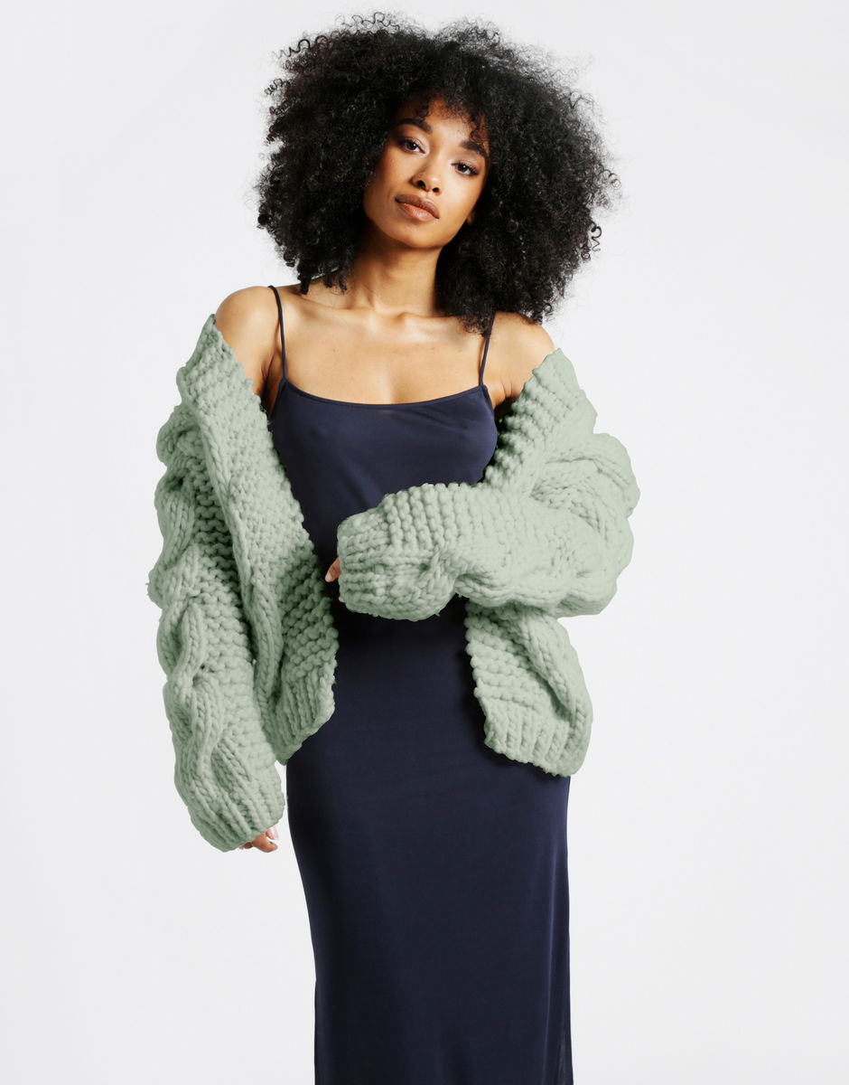 Cable Bomber Eucalyptus Green