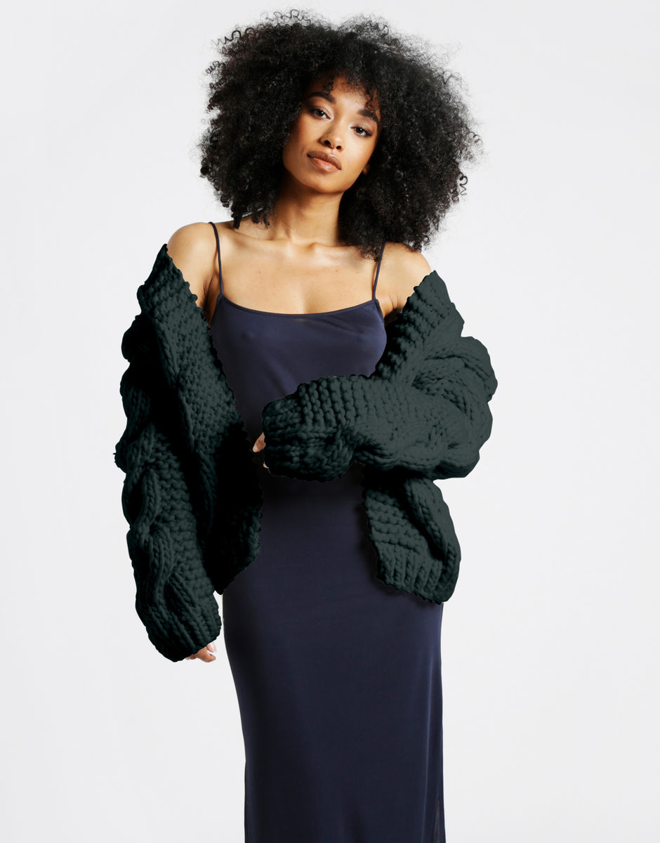 Cable Bomber Forest Green