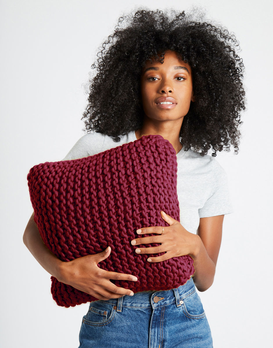 Can You Feel It Kissen Margaux Red