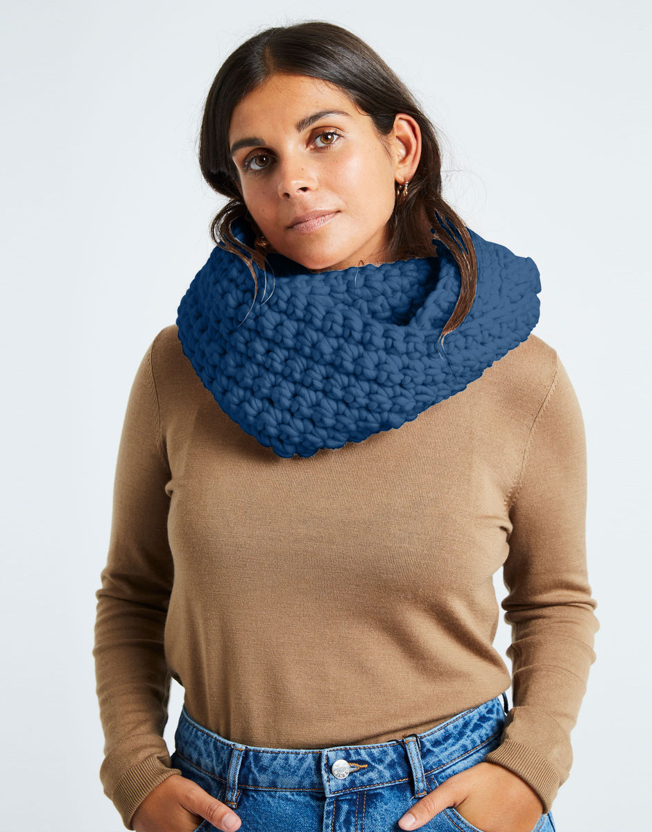 Celebration Snood Dusty Denim