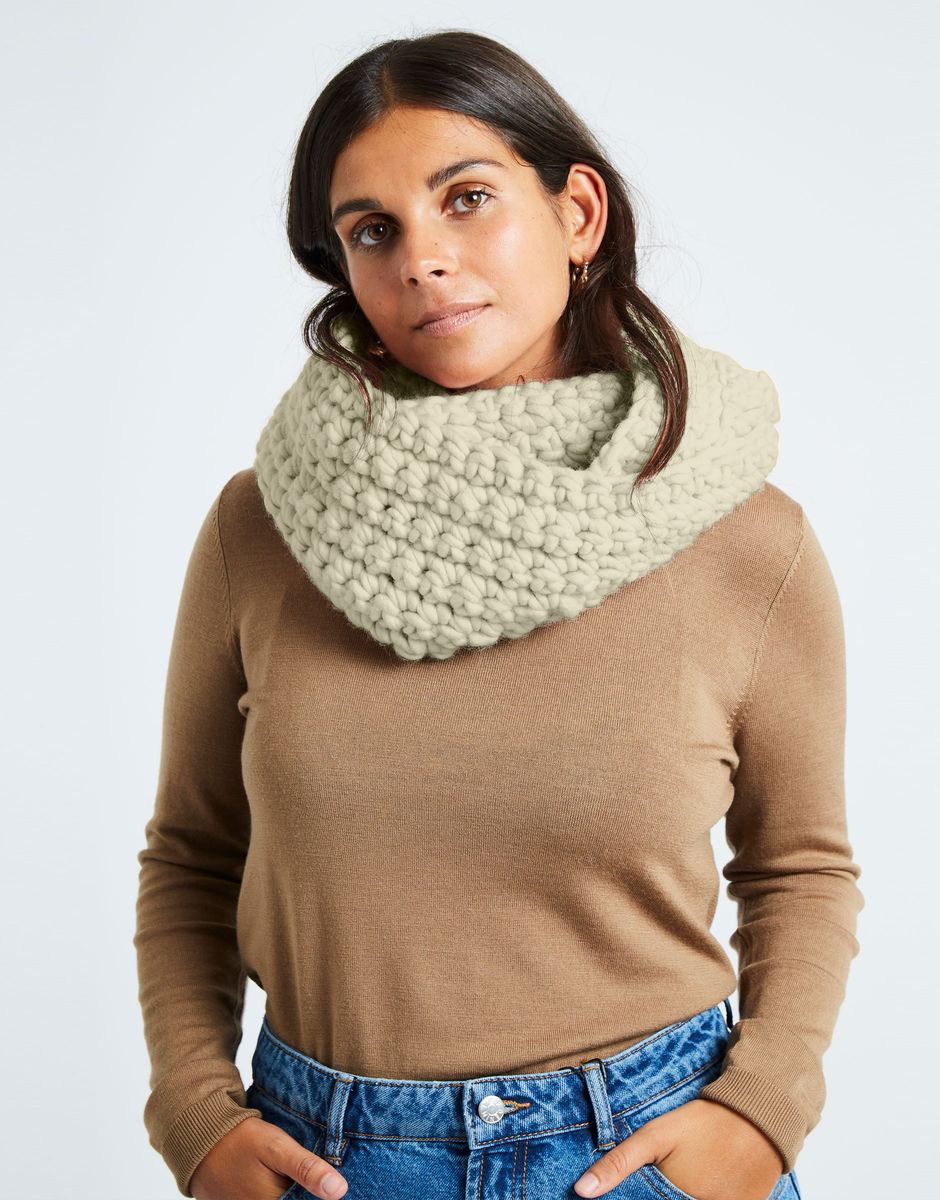 Celebration Snood Ivory White