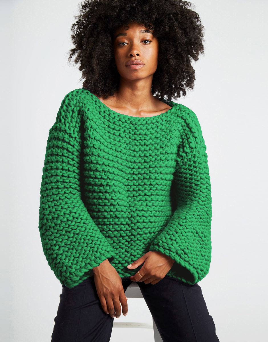 Dreamin' Pullover Emerald Green