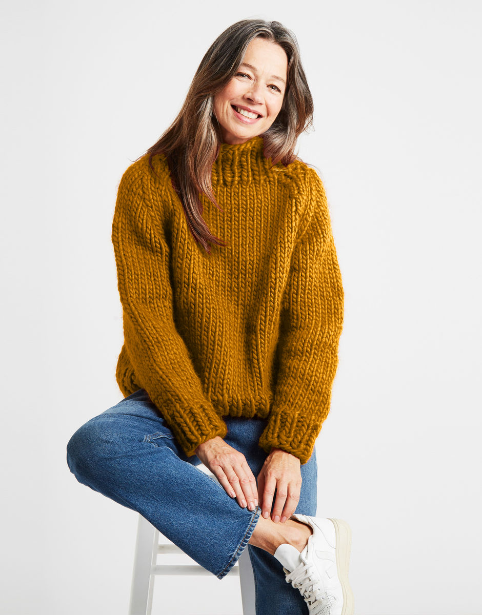 Eden Jumper Bronzed Olive