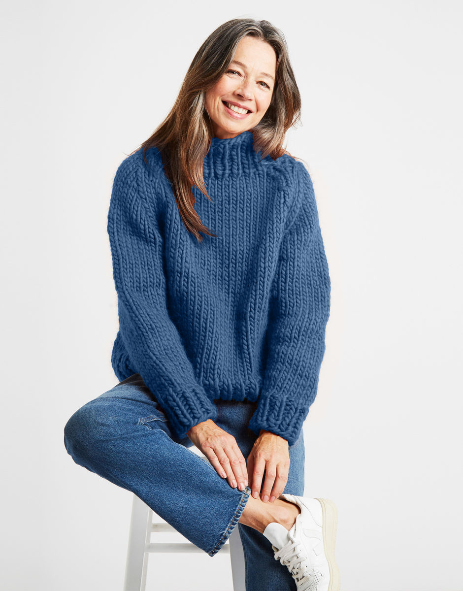 Eden Jumper Dusty Denim