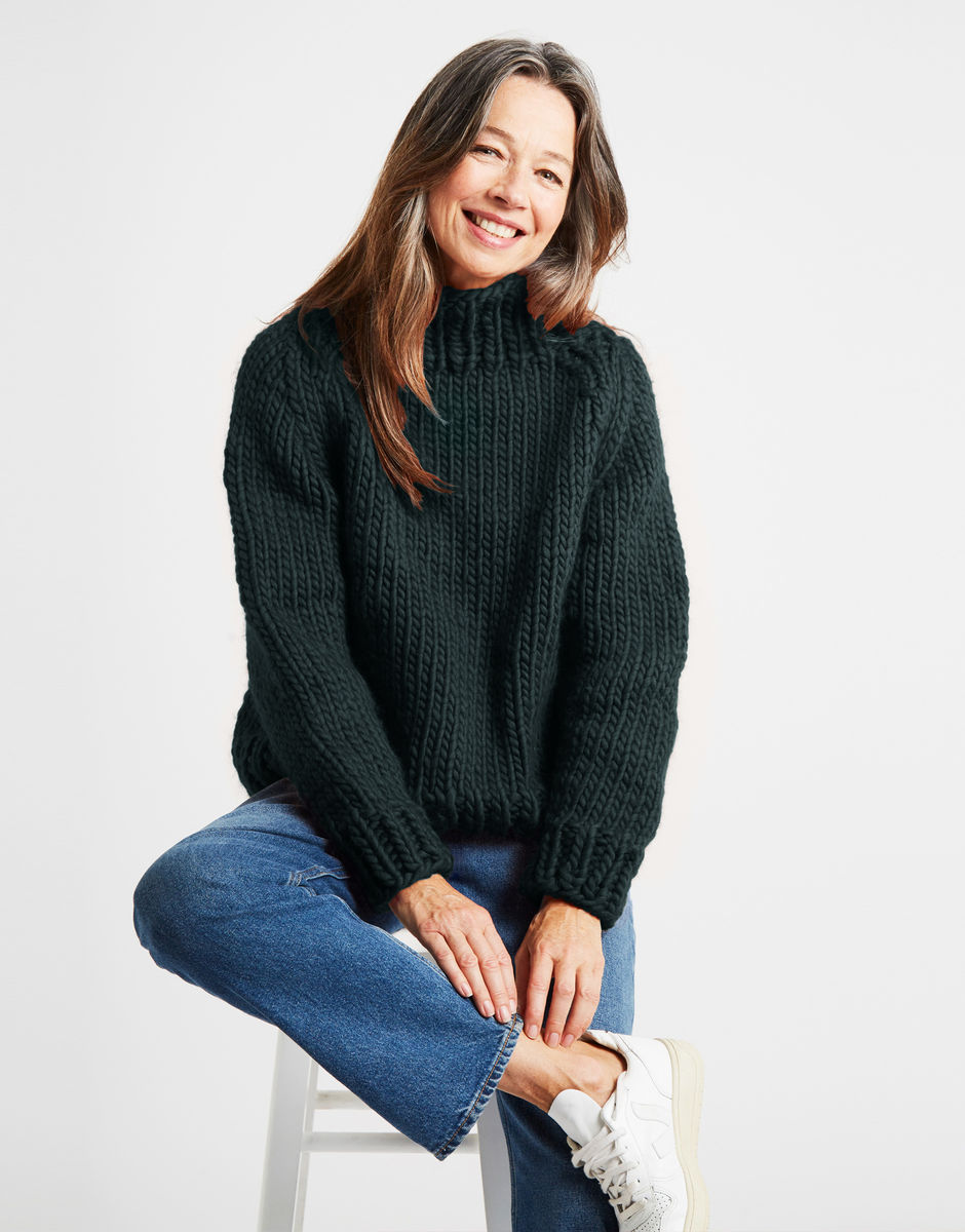 Eden Jumper Forest Green