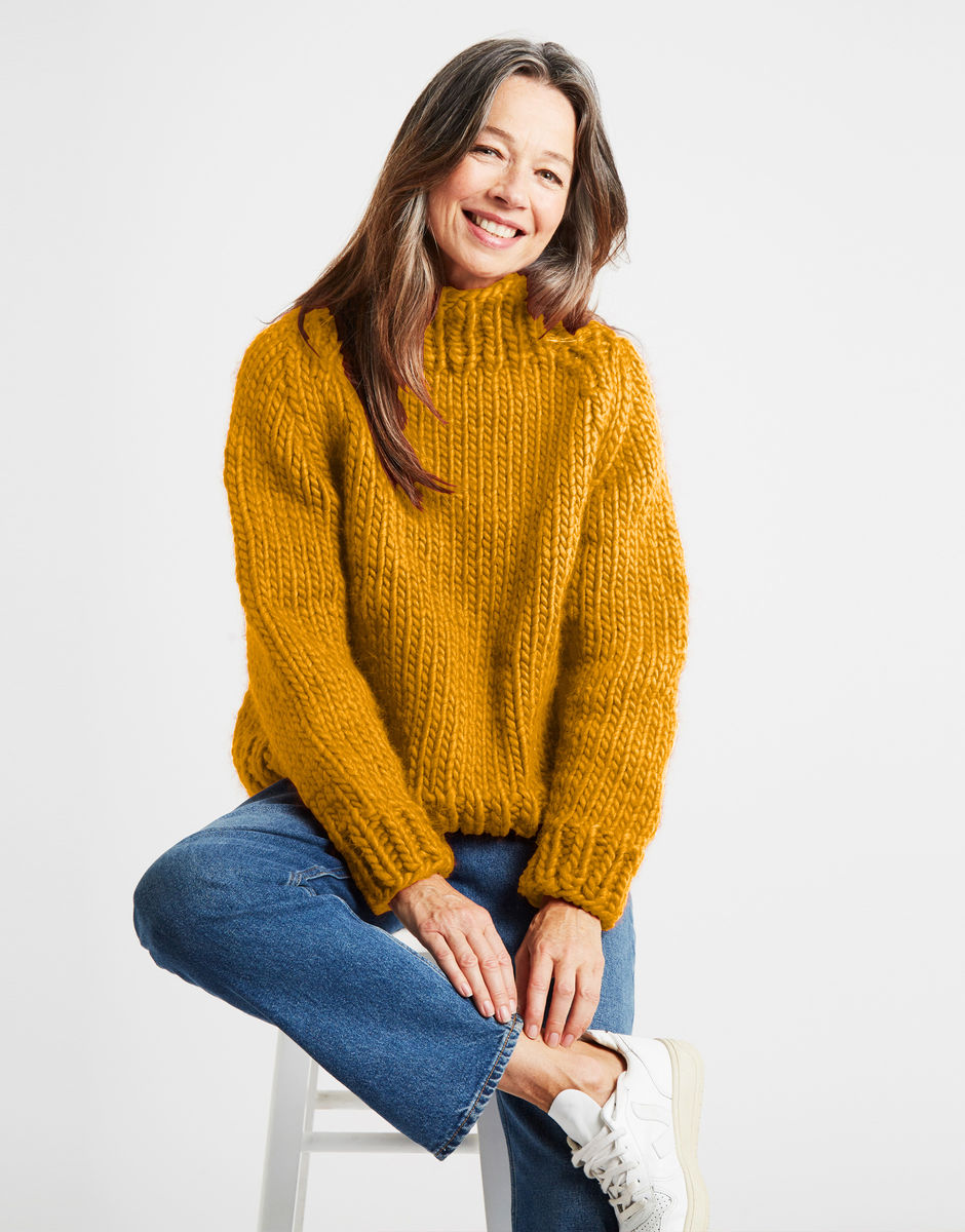 Eden Jumper Mustard Sally