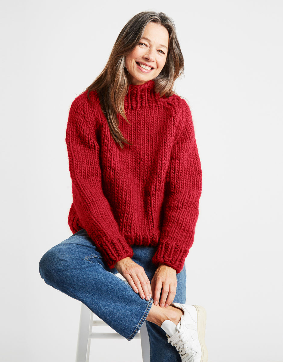 Eden Jumper True Blood Red