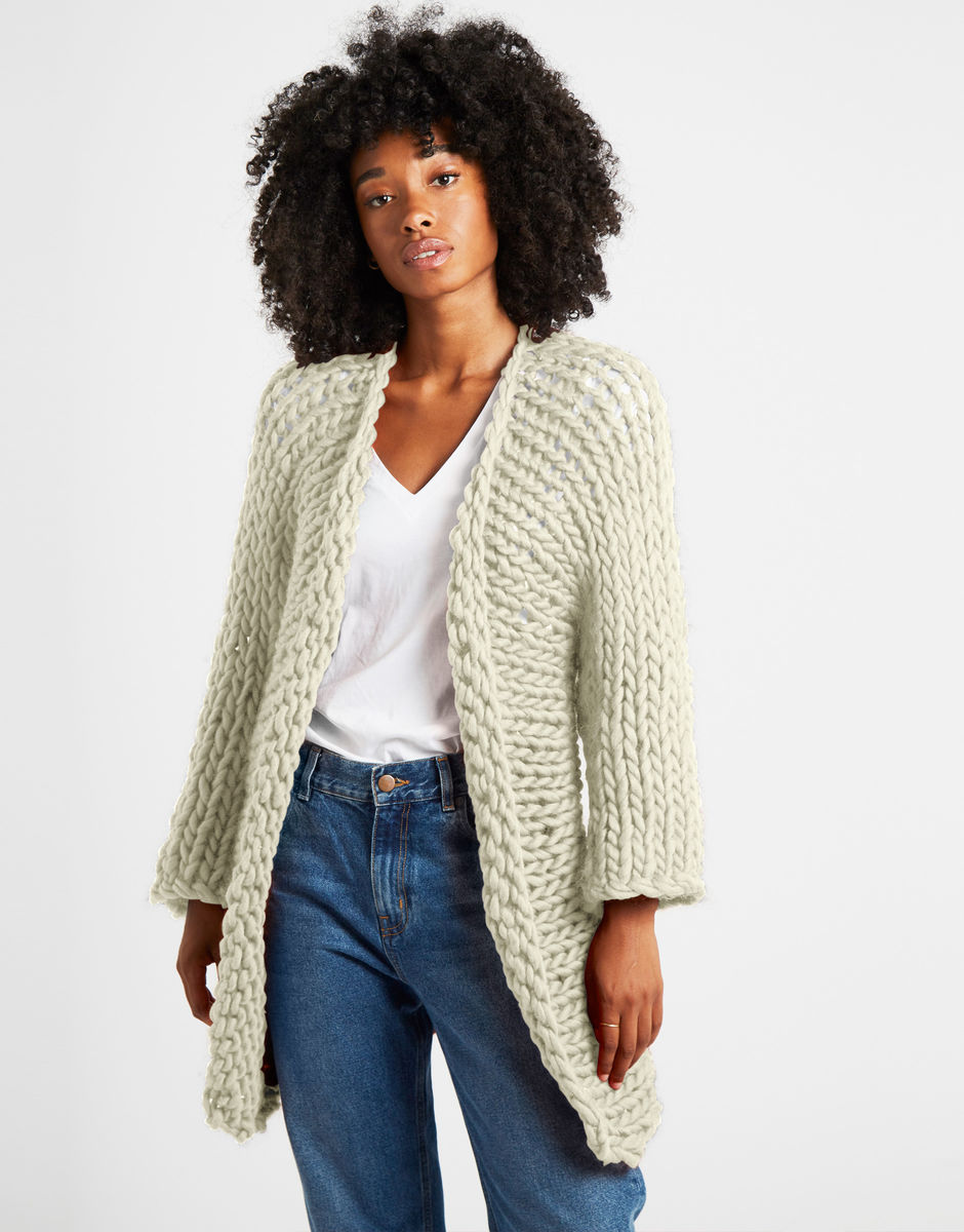 Fearless Cardigan Ivory White