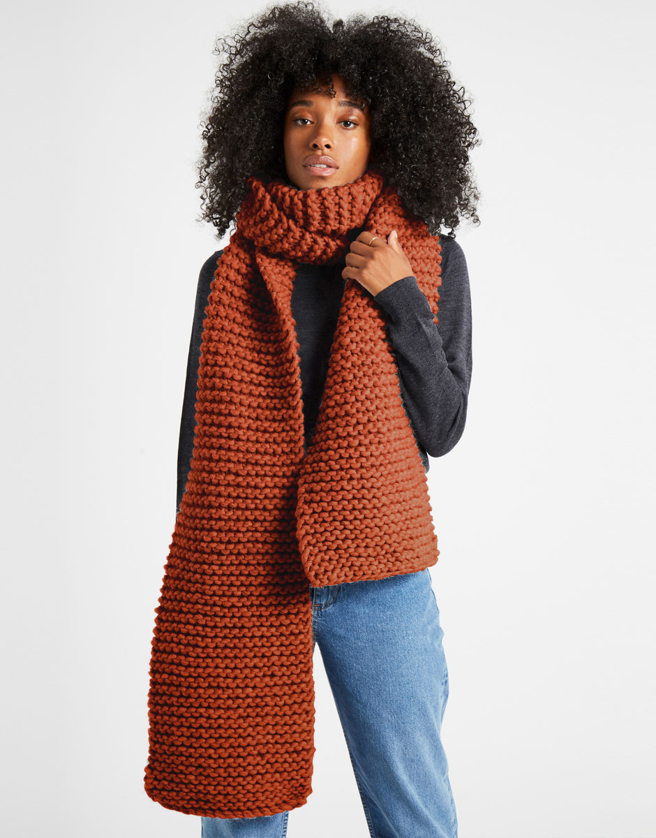 Foxy Roxy Scarf Cinnamon Dust