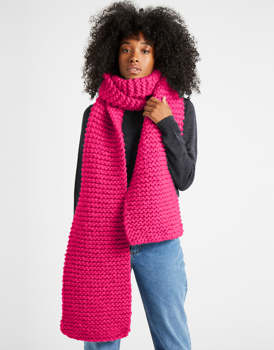 Foxy Roxy Scarf Hot Punk Pink