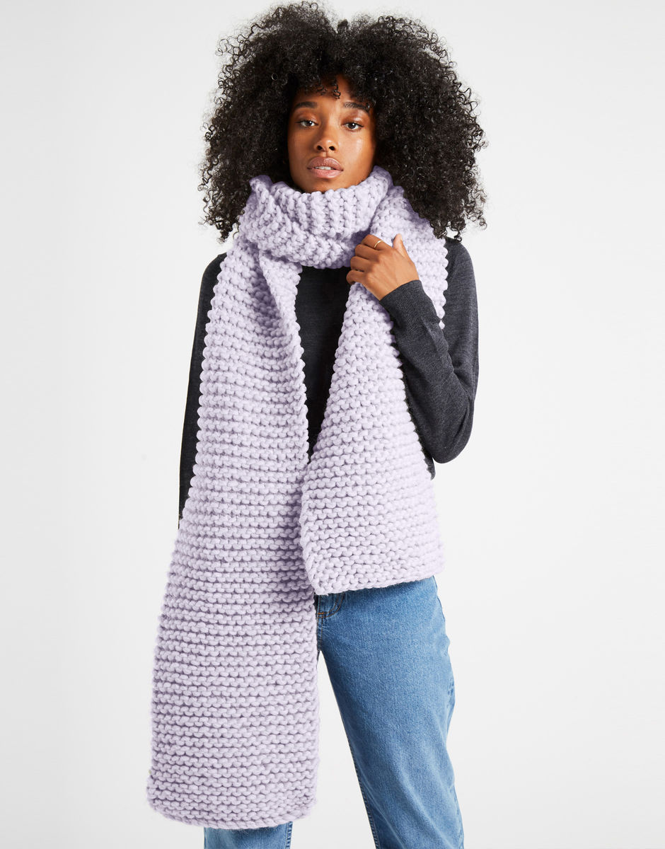 Foxy Roxy Scarf Lilac Powder