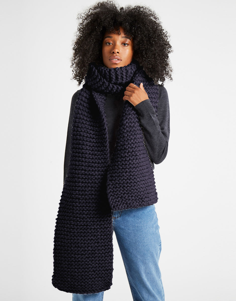 Foxy Roxy Scarf Midnight Blue