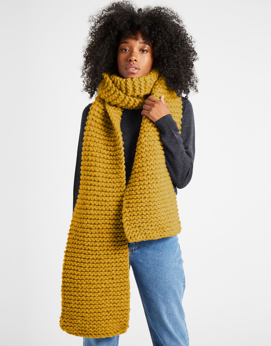 Foxy Roxy Scarf Mustard Sally