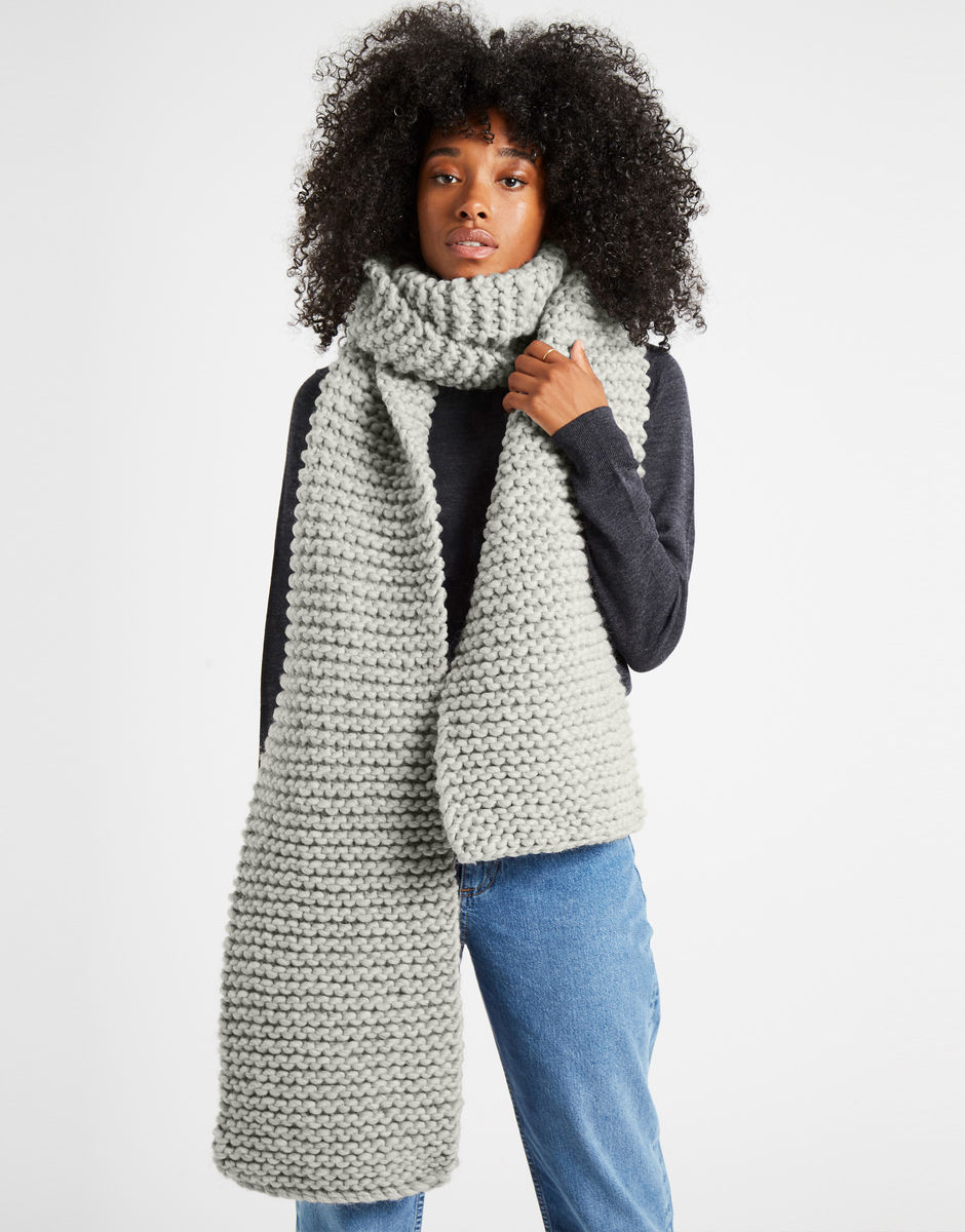 Foxy Roxy Scarf Rocky Grey