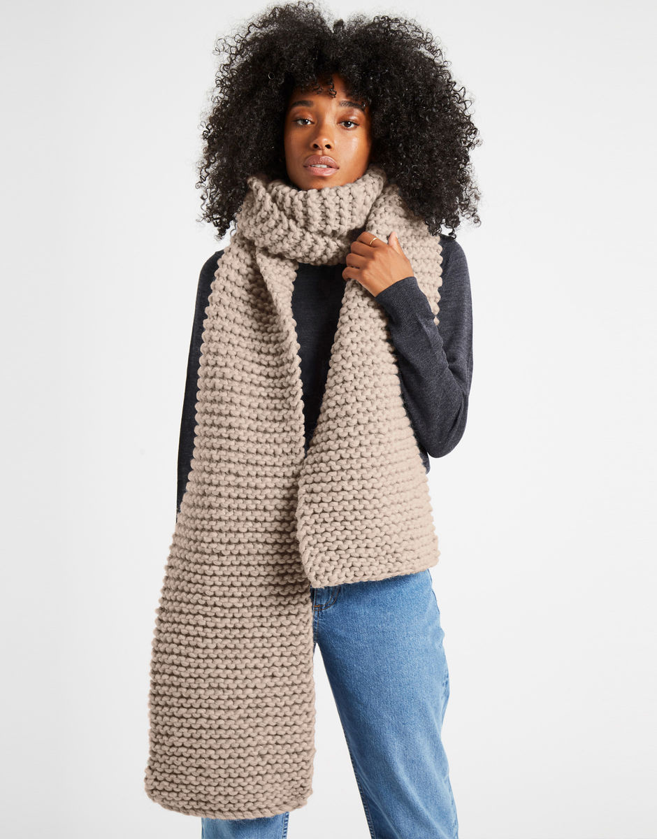 Foxy Roxy Scarf Sand Trooper Beige