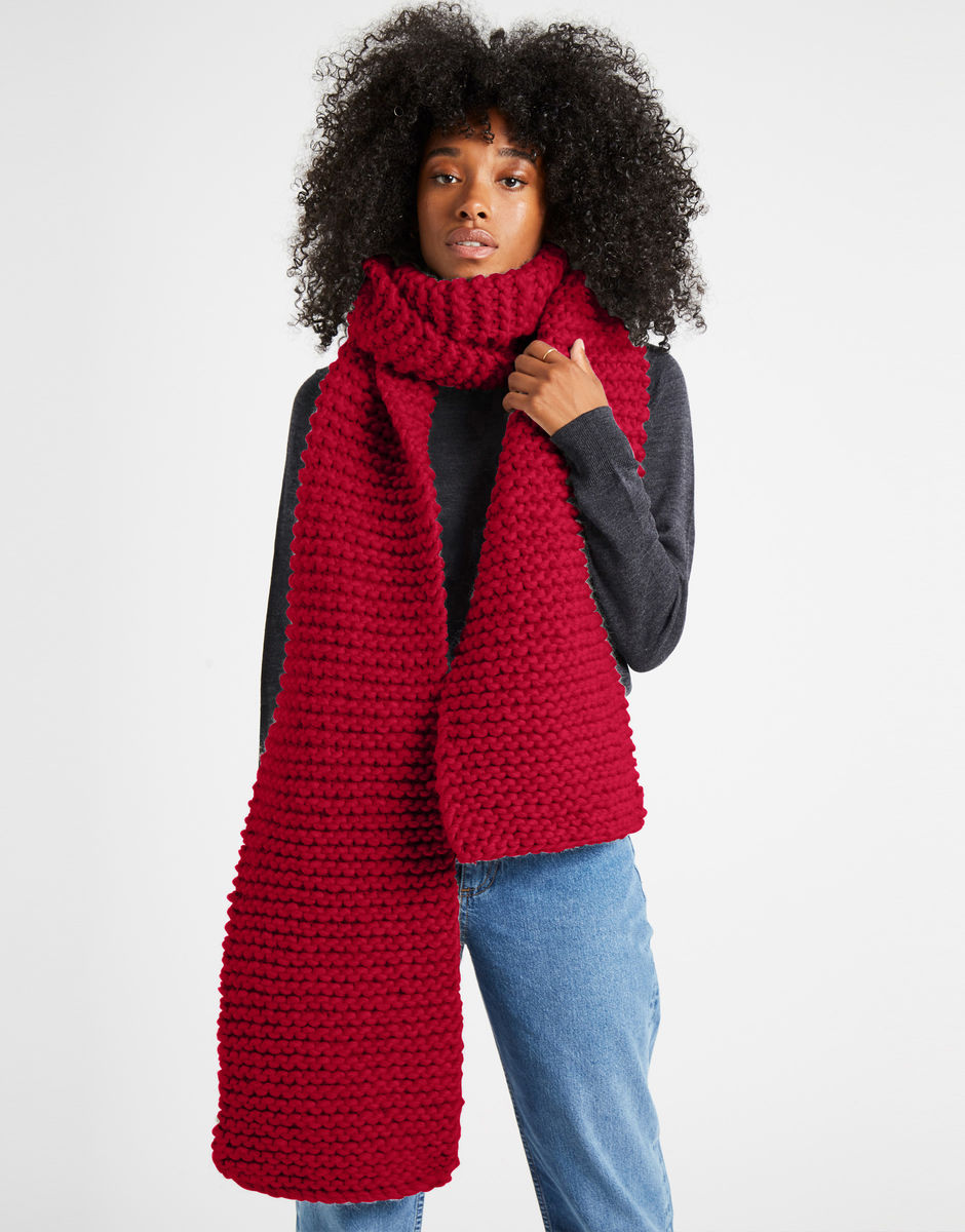 Foxy Roxy Scarf True Blood Red