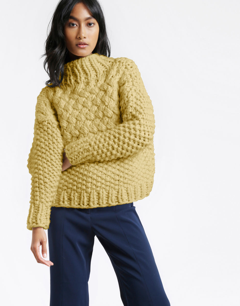 Full Moon Pullover Chalk Yellow