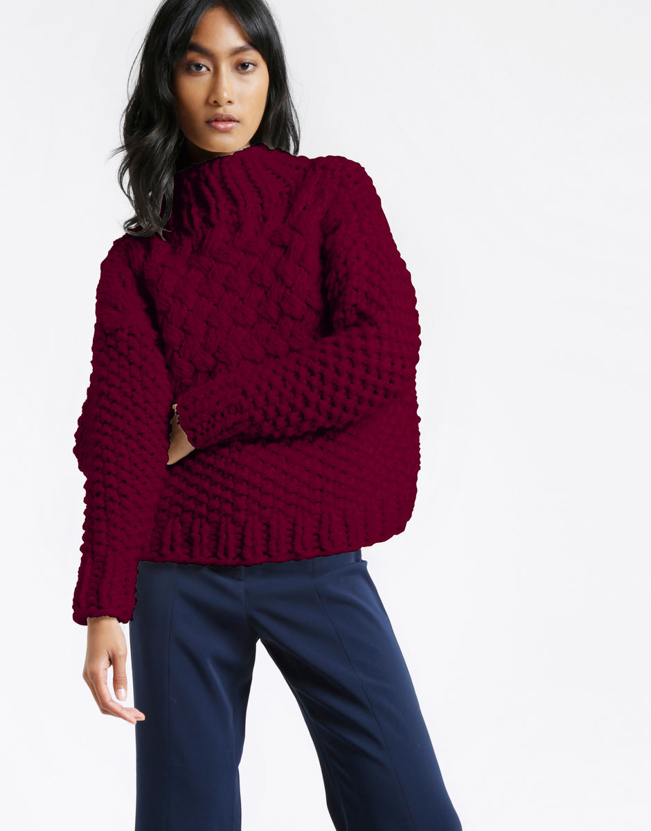 Full Moon Pullover Margaux Red