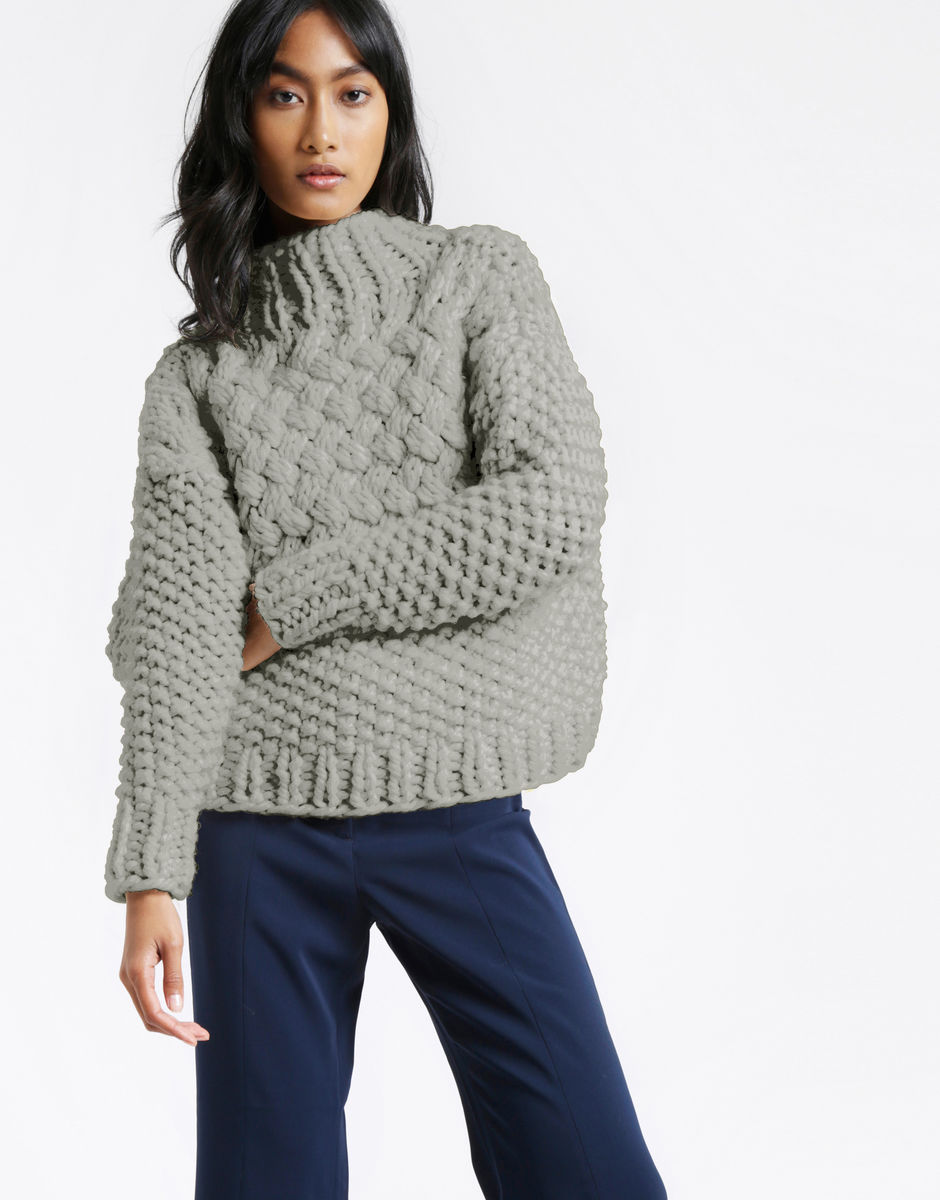 Full Moon Pullover Rocky Grey