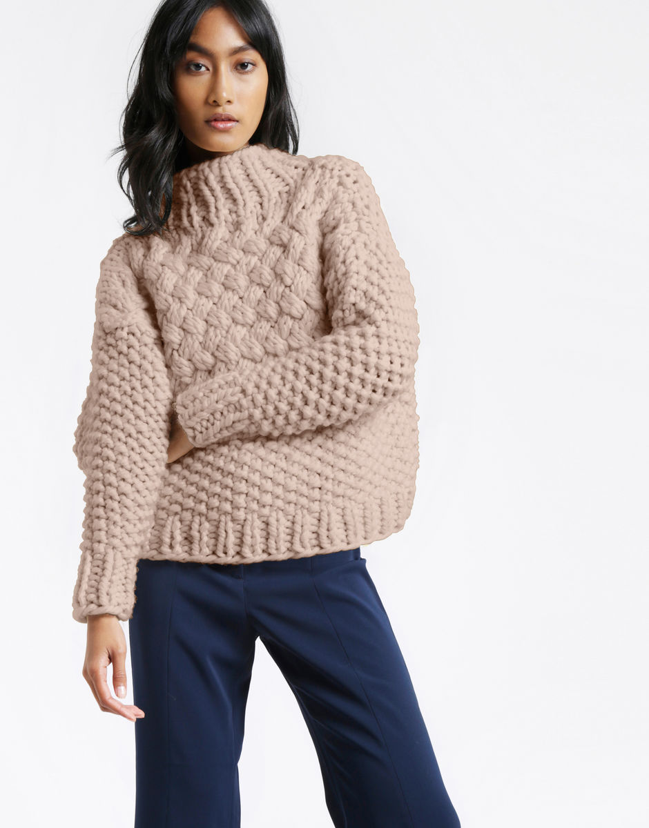 Full Moon Pullover Sand Trooper Beige