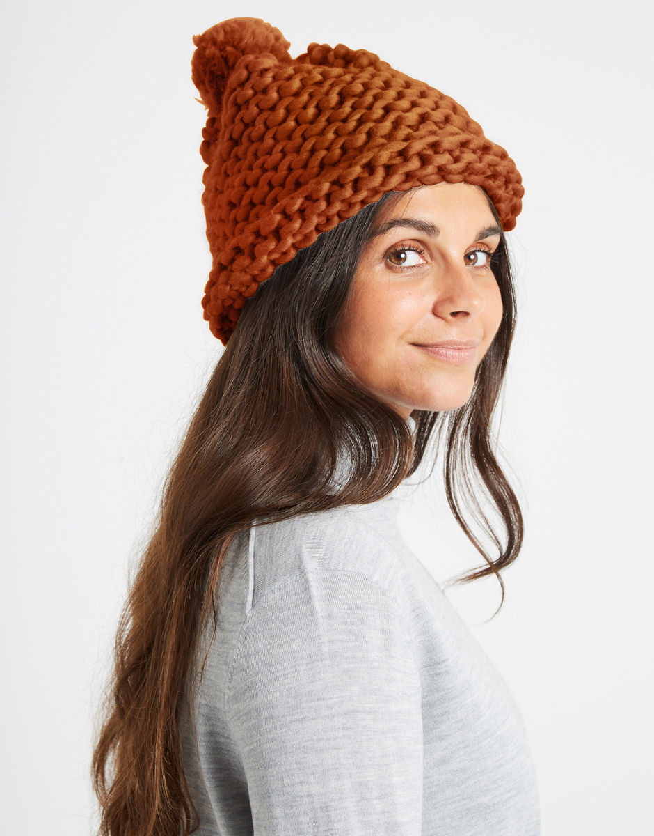 Happy Daze Beanie Cinnamon Dust