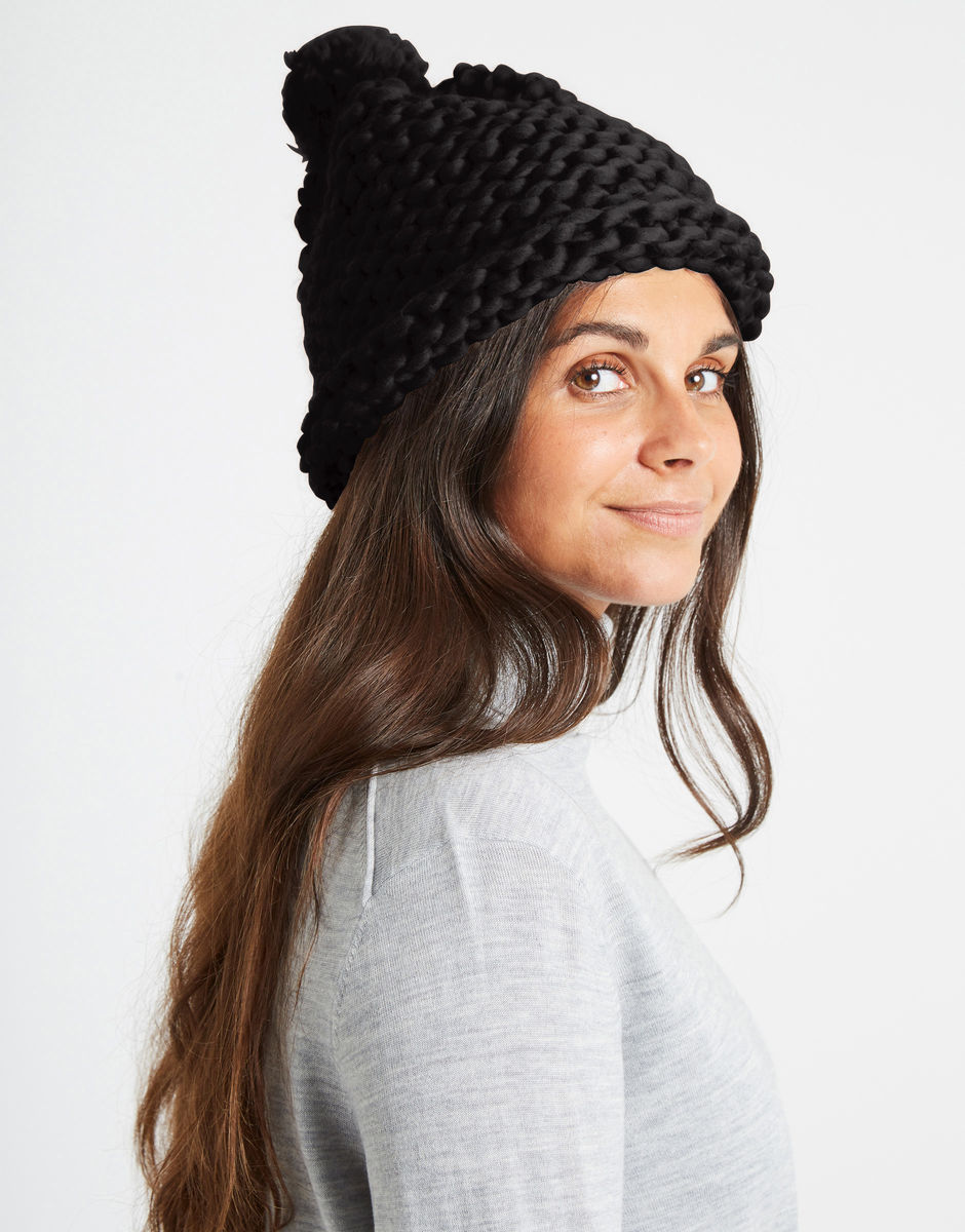 Happy Daze Beanie Charcoal