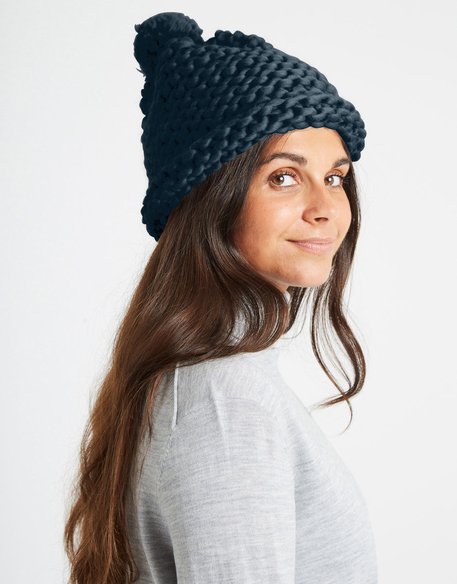 Happy Daze Beanie Eagle Grey