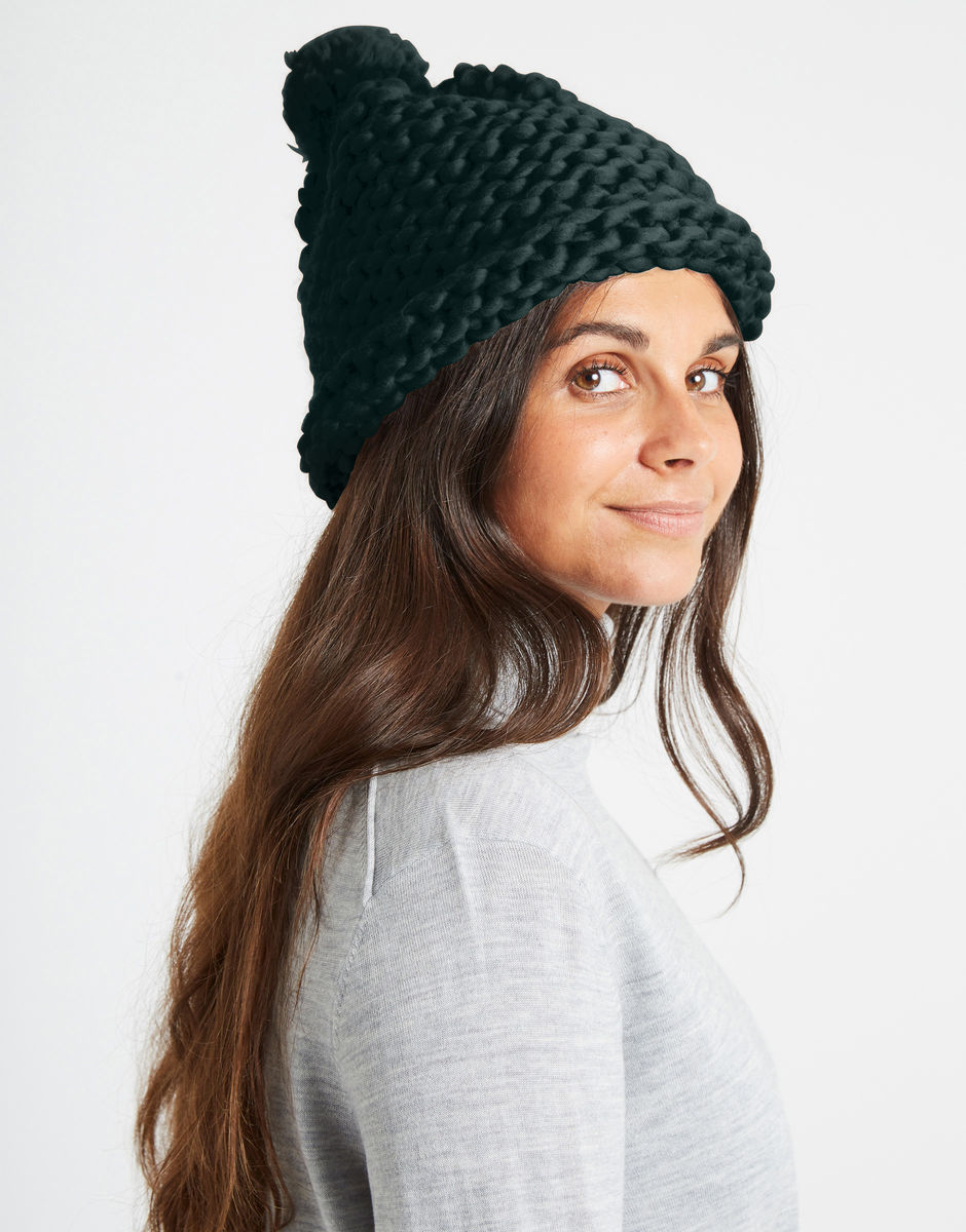 Happy Daze Beanie Forest Green